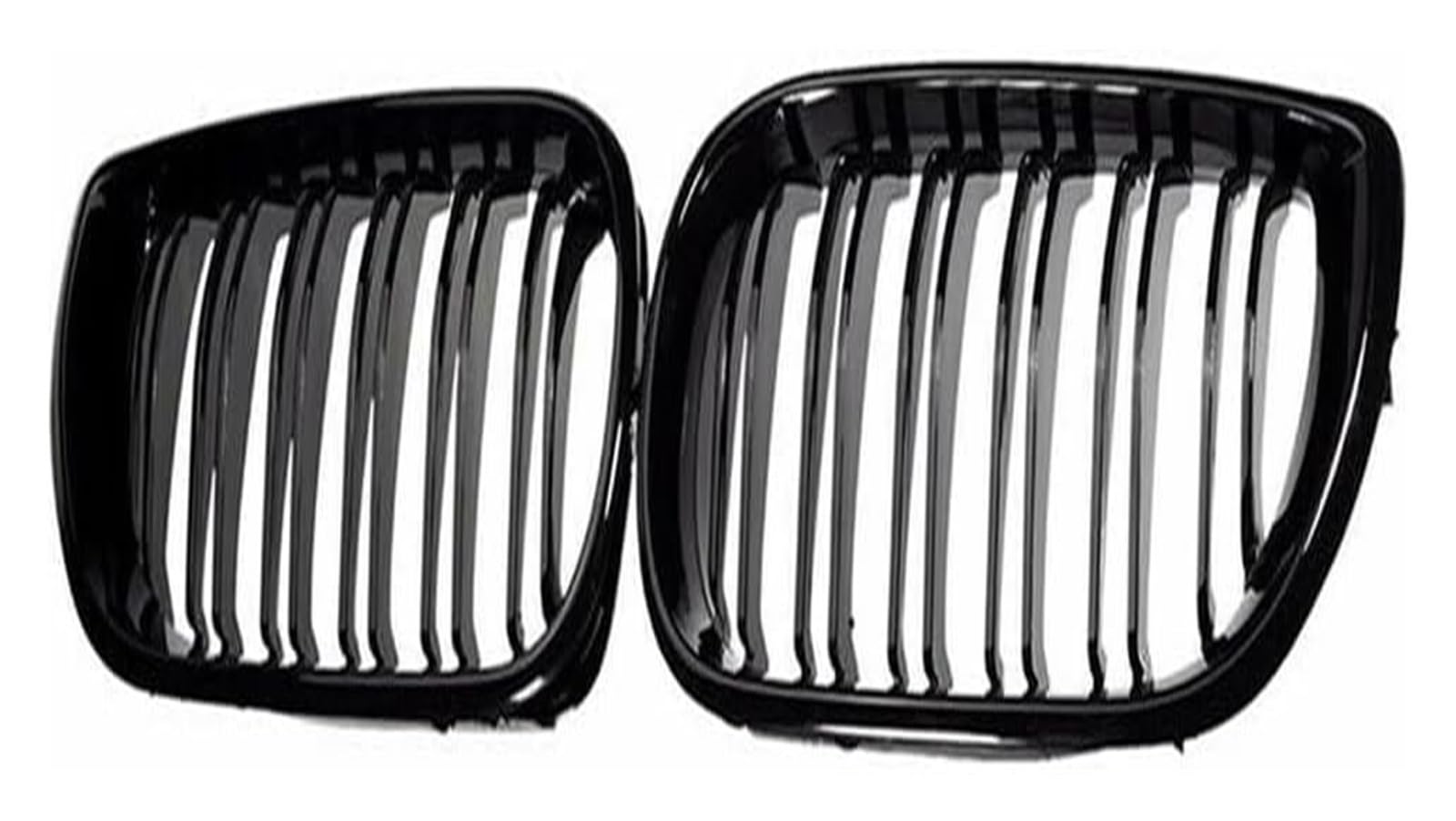 Frontkühlergrills Für E46 Für 3er-Serie 2002 2003 2004 2005 Frontstoßstangengrill Frontkühlergrills Auto Frontstoßstangenhaubengrill(Bright Black) von APTKCMCNVG