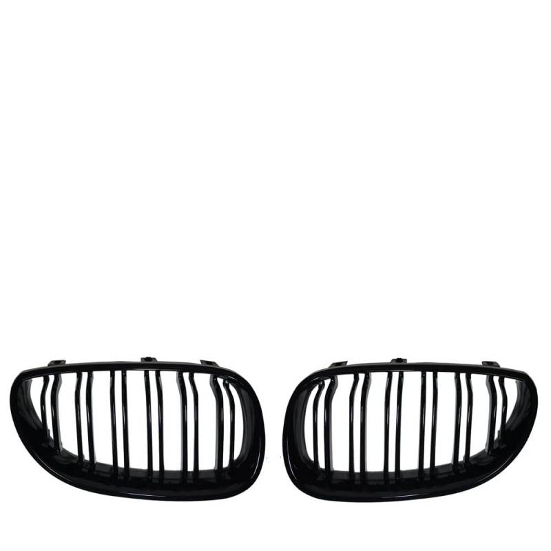 Frontkühlergrills Für E60 5er 2004-2009 Dual Line Double Slat Auto Styling Car Front Nierengitter Renngrill von APTKCMCNVG