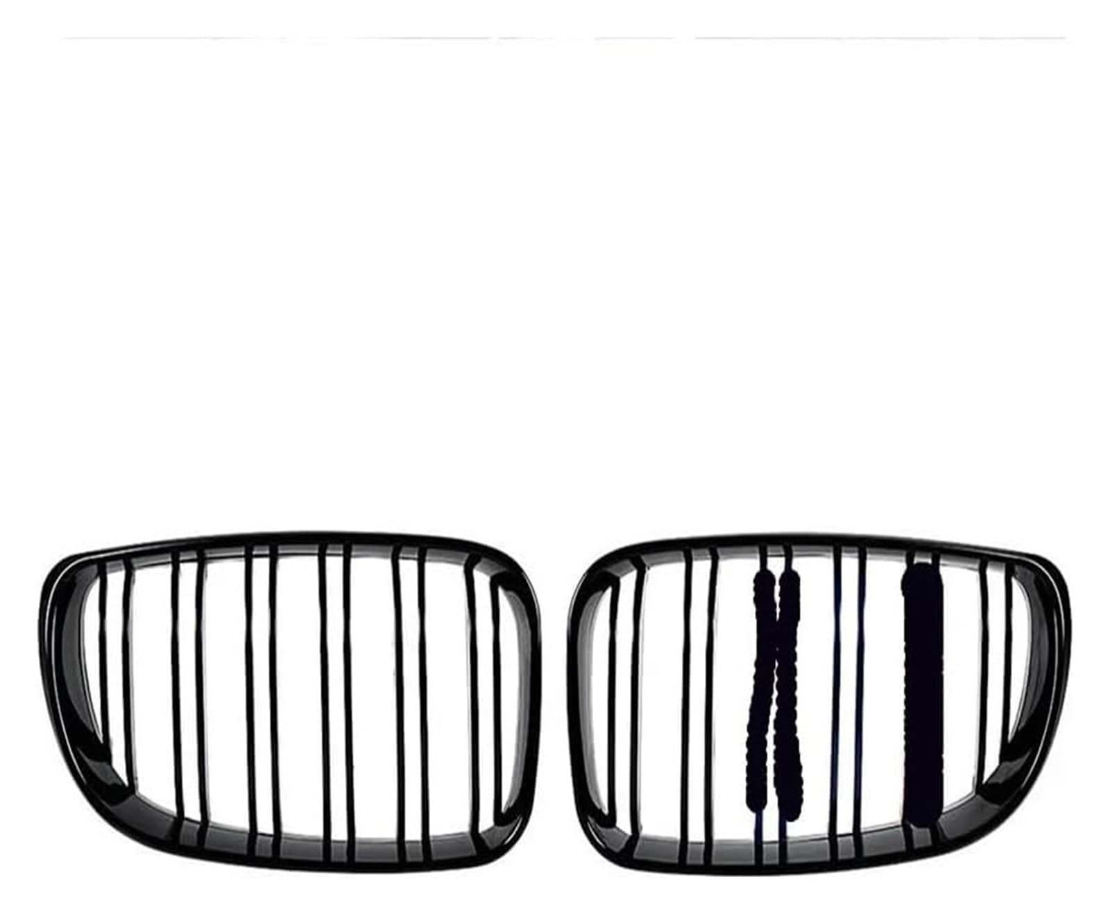Frontkühlergrills Für E81 Für E87 Für 1-Serie 2007-2011 Frontstoßstangengrill Frontkühlergitter Autofrontgitter Stoßstangenhaubengitter(3-Color) von APTKCMCNVG