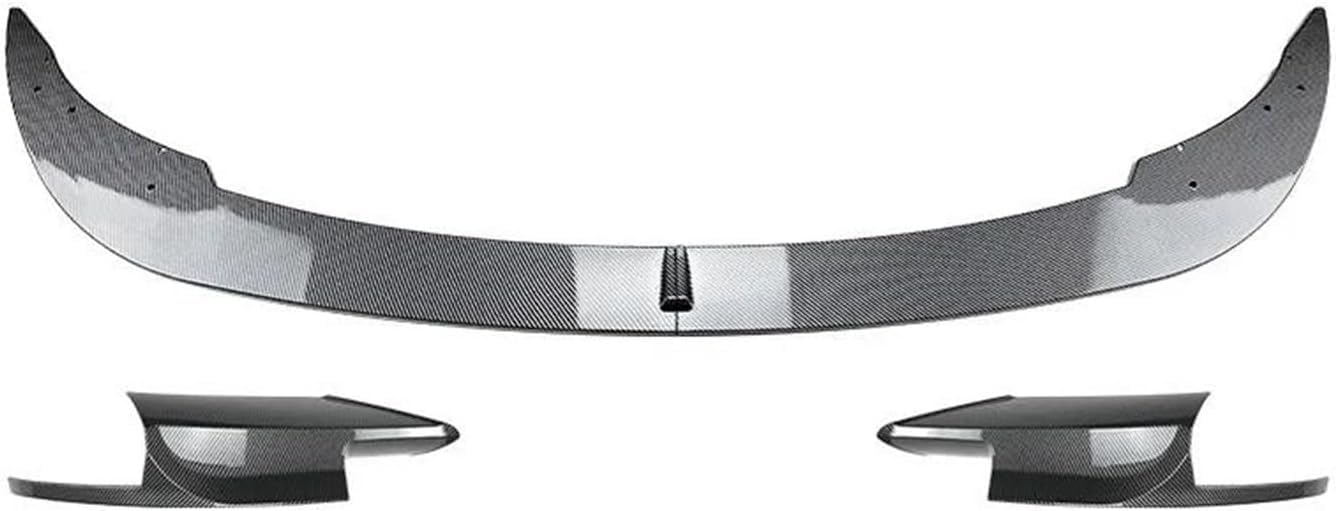 Frontkühlergrills Für F10 F11 Für M5 2011-2017 Lip Splitter Spoiler Frontschürze Lip Nebel Lampe Kühlergrill Kinn Außen Diffusor Splitter(Carbon Look A B) von APTKCMCNVG