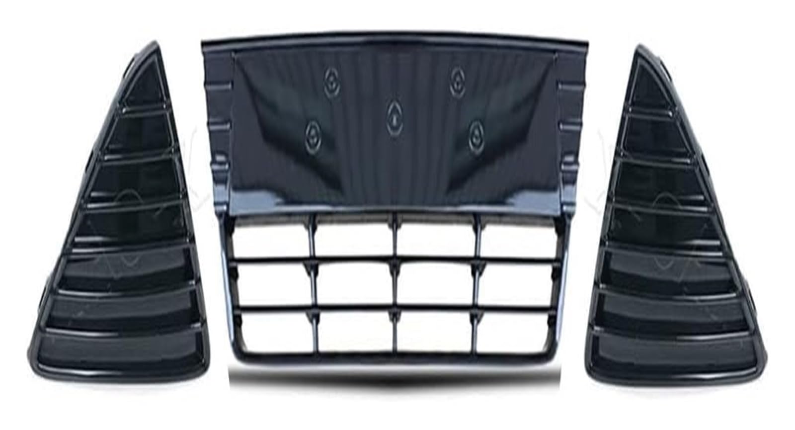Frontkühlergrills Für Focus 2011 2012 2013 2014 Frontstoßstangengrill Frontkühlergrill Auto Frontstoßstange Unterer Kühlergrill Grille Mesh(Silber) von APTKCMCNVG
