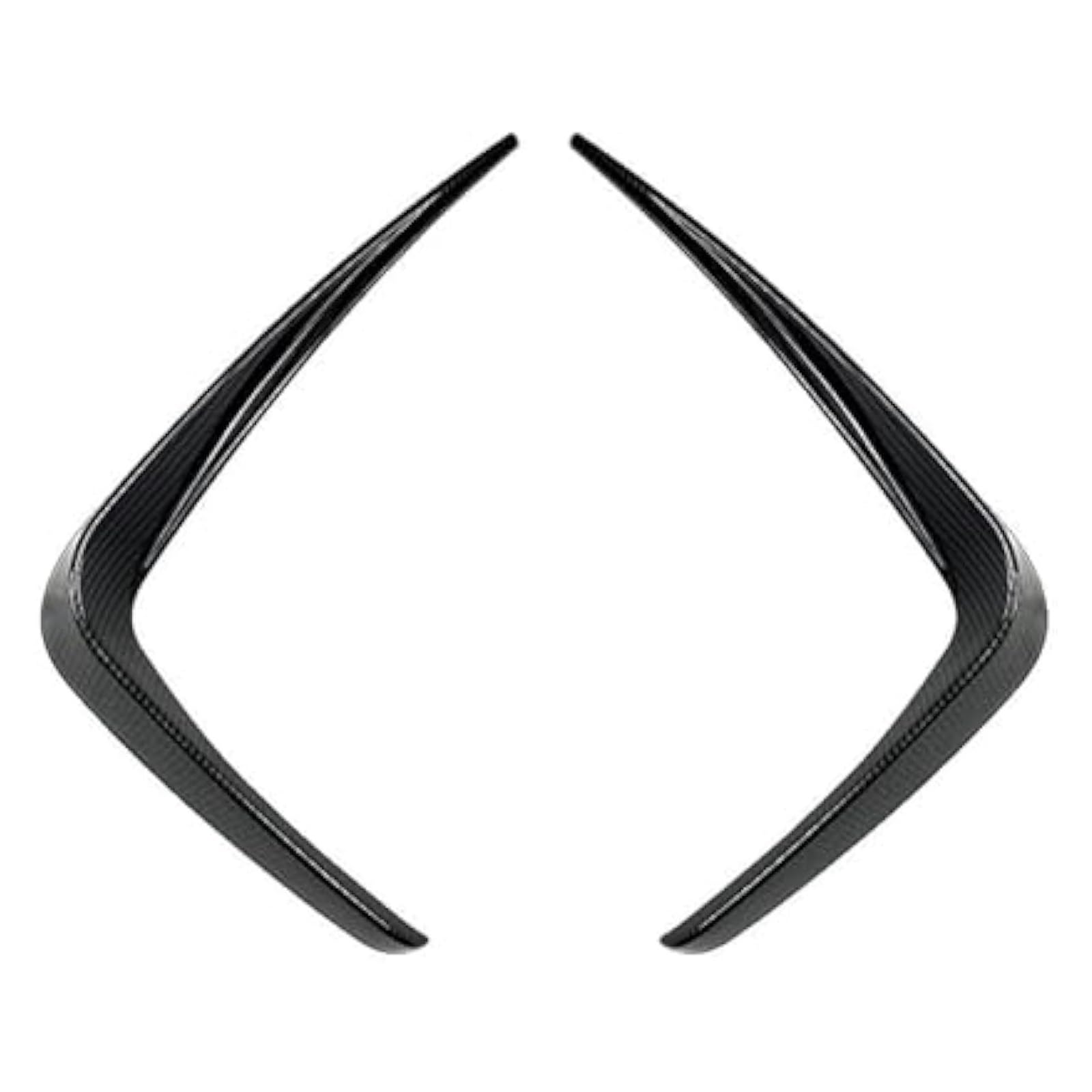 Frontkühlergrills Für G20 G28 318i 320i 325i 330i 330d 330e Frontschürze Lippe Spoiler Nebel Lampe Abdeckung Trim Grille Kit Splitter 2019-2021(Carbon Look) von APTKCMCNVG