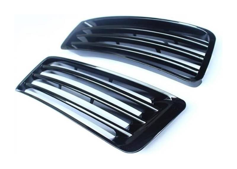 Frontkühlergrills Für Land Für Rover Für Range Für Rover Für Vogue 2014-2017 Frontstoßstangen-Kühlergitter Auto-Entlüftungsgitterabdeckung Nebelscheinwerfer(Schwarz) von APTKCMCNVG