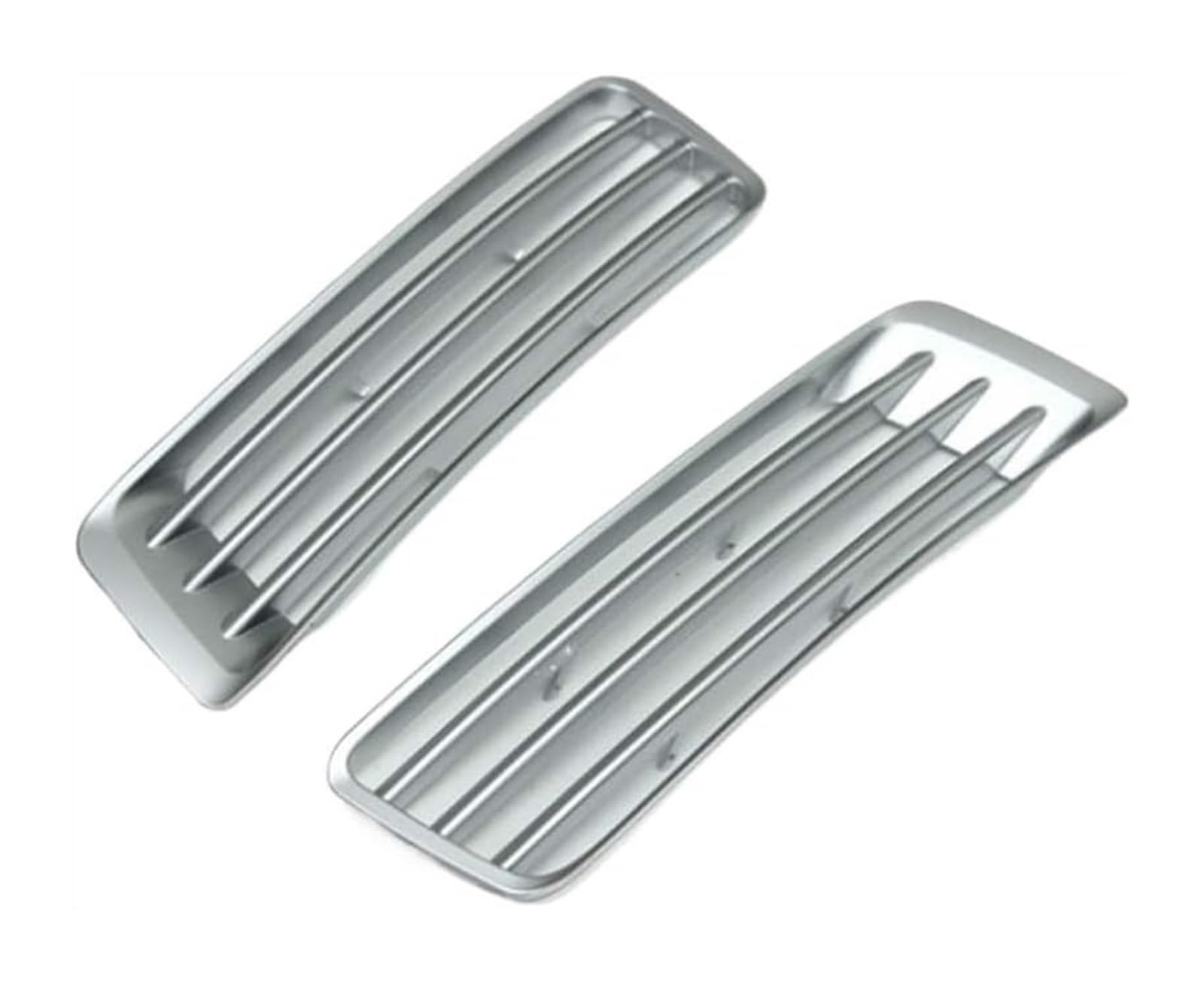 Frontkühlergrills Für Land Für Rover Für Range Für Rover Für Vogue 2014-2017 Frontstoßstangen-Kühlergitter Auto-Entlüftungsgitterabdeckung Nebelscheinwerfer(Silber) von APTKCMCNVG