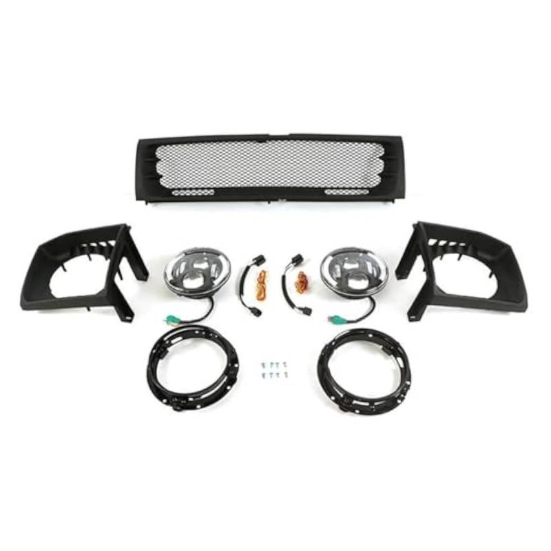 Frontkühlergrills Für M&ITSUBISHI Für Pajero V33 V43 1992-1999 Front Niere Stoßstange Kühlergrill Kühlergrill Racing Grille Auto Styling(OneColor) von APTKCMCNVG