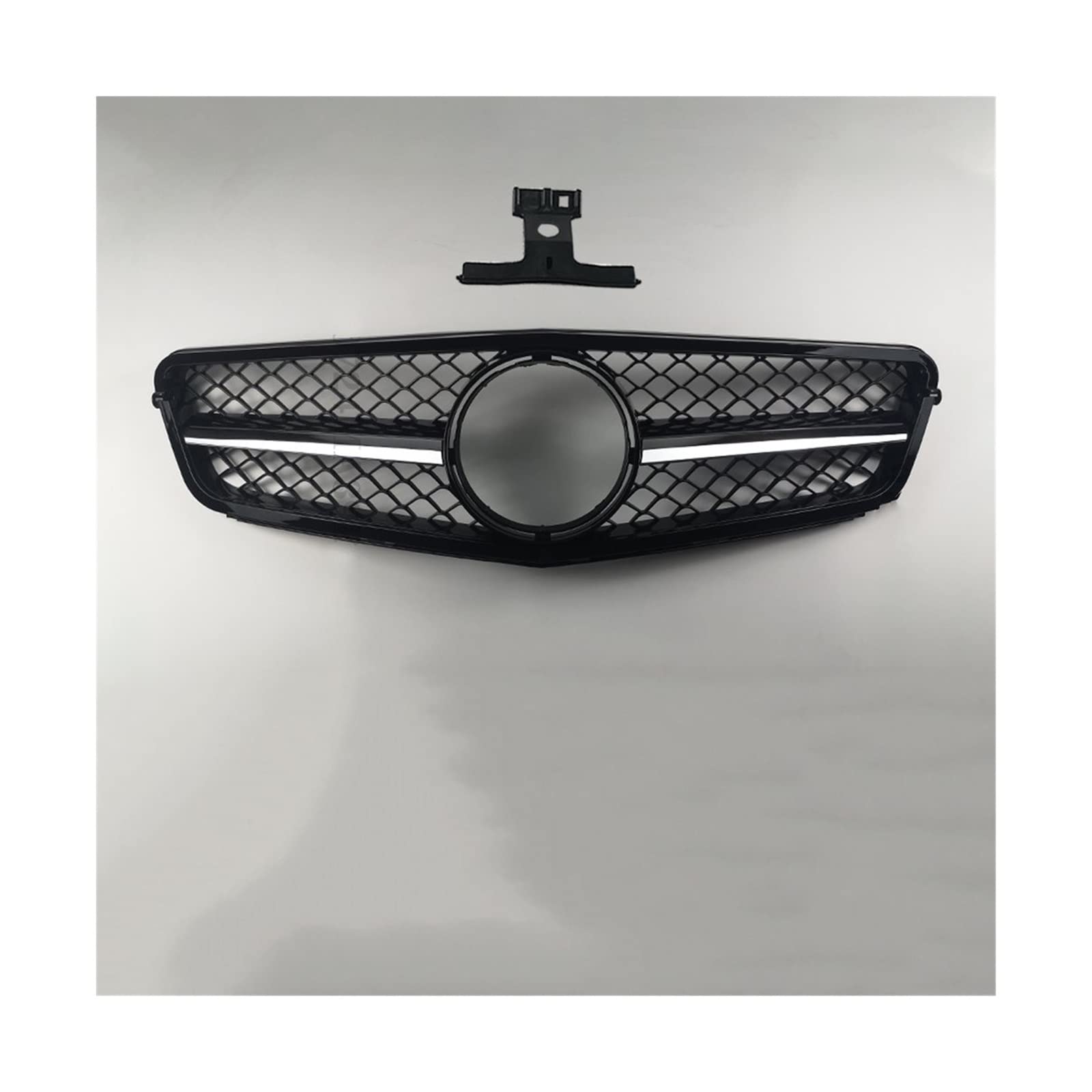 Frontkühlergrills Für M&ercedes W204 C204 B&ENZ C 2007-2014 C43 AMG GT Diamant-Tuning-Zubehör Fronteinlassgitter GTR-Stoßstangengrillgitter(2) von APTKCMCNVG