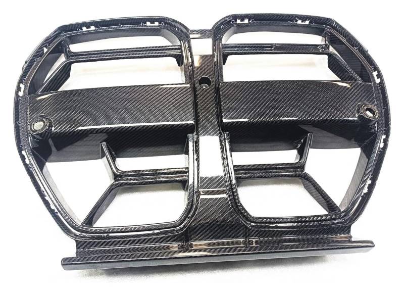 Frontkühlergrills Für M3 Für G80 Für M4 Für G82 Für G83 2021-2024 Frontkühlergrills Auto Frontstoßstangengrill Haubenentlüftungsgitter(Real Carbon Fiber) von APTKCMCNVG
