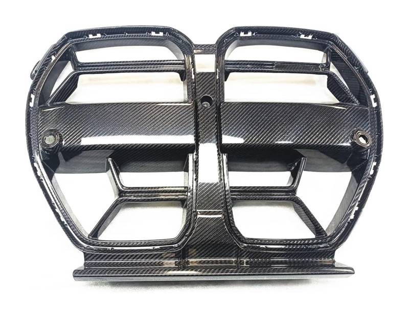 Frontkühlergrills Für M3 Für M4 2021 2022 2023 2024 Frontstoßstangengrill Frontkühlergrills Auto-Frontgrill Obere Haubenentlüftungsgitter(Real Carbon Fiber) von APTKCMCNVG