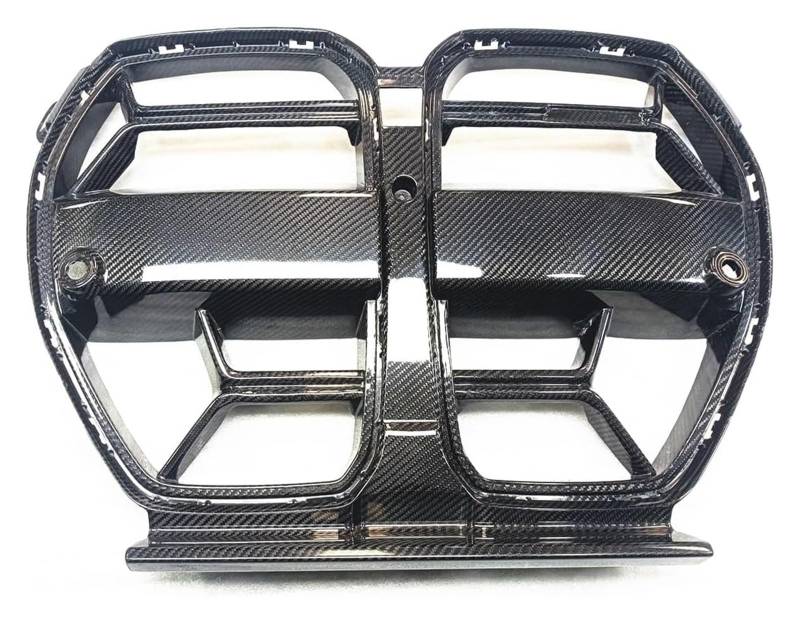 Frontkühlergrills Für M3 Für M4 2021 2022 2023 2024 Frontstoßstangengrill Frontkühlergrills Auto-Frontgrill Obere Haubenentlüftungsgitter(Real Carbon Fiber) von APTKCMCNVG