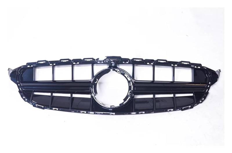 Frontkühlergrills Für Mercedes Für B&ENZ C Klasse W205 Für AMG 2014-2018 Auto Oberen Stoßfänger Mesh Grid Mit Kamera Loch Front Niere Grille von APTKCMCNVG