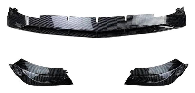 Frontkühlergrills Für Mercedes Für B&ENZ C Klasse W206 C200 C260 Auto Front Lip Bumper Spoiler Canards Splitter Klinge Unteren Kühlergrill 2022 Bis Up(D Carbon Look) von APTKCMCNVG
