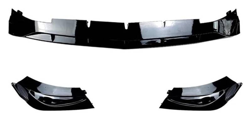 Frontkühlergrills Für Mercedes Für B&ENZ C Klasse W206 C200 C260 Auto Front Lip Bumper Spoiler Canards Splitter Klinge Unteren Kühlergrill 2022 Bis Up(D Gloss Black) von APTKCMCNVG