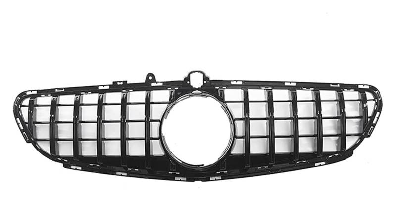 Frontkühlergrills Für Mercedes Für B&ENZ C218 W218 CLS63 Für AMG 2015-2017 Kühlergrill Auto Oberen Stoßstange Haube Mesh Gitter Vorne Niere Grille(Schwarz) von APTKCMCNVG