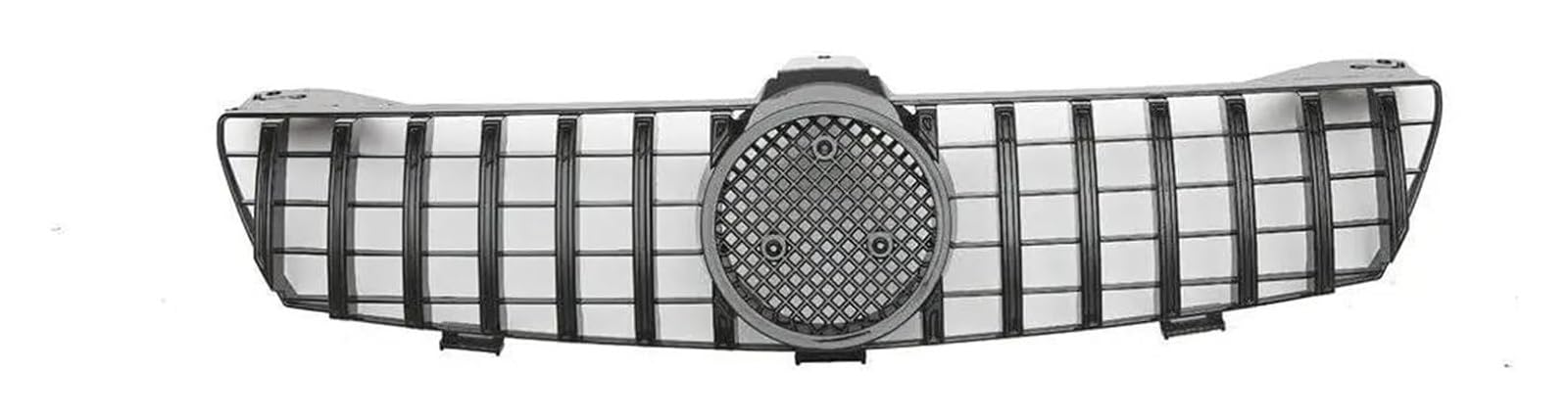 Frontkühlergrills Für Mercedes Für B&ENZ CLS Klasse W219 CLS350 CLS500 CLS55 CLS63 Für AMG 2005-2008 Auto Vorderen Stoßfänger Vorne Niere Kühlergrill(Silber) von APTKCMCNVG
