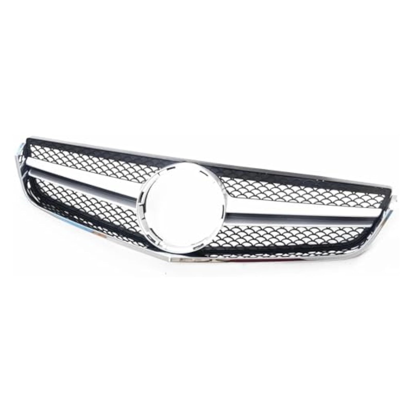 Frontkühlergrills Für Mercedes Für B&ENZ E Coupe W207 2009-2011 2012 2013 Auto Kühlergrill Oberen Stoßstange Grille Haube Mesh Gitter(Silber) von APTKCMCNVG