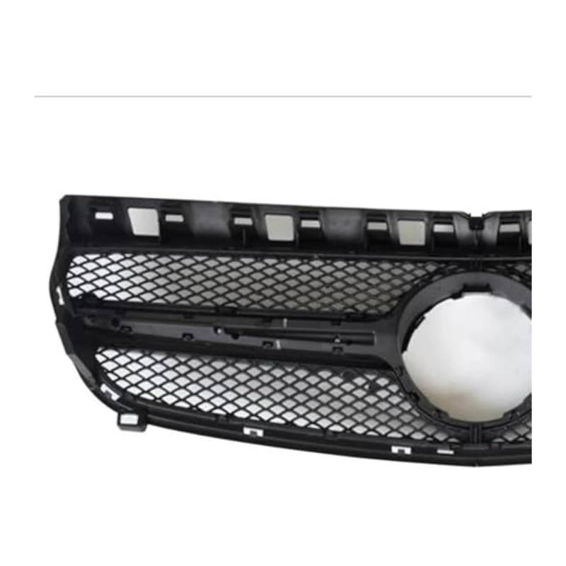 Frontkühlergrills Für Mercedes Für B&ENZ W176 A Klasse 2013-2015 A200 A180 A250 Kühlergrill Auto Oberen Stoßfänger Haube Mesh Front Niere Grille(Schwarz) von APTKCMCNVG