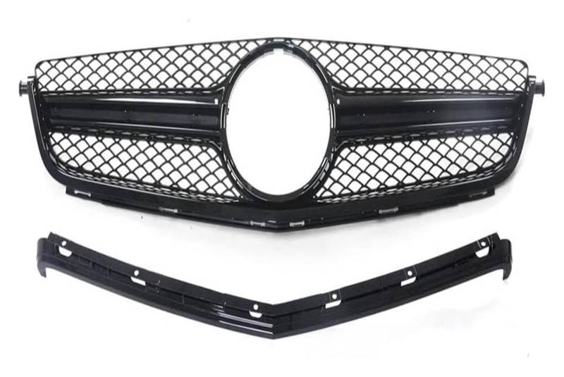 Frontkühlergrills Für Mercedes Für B&ENZ W204 C63 Für AMG 2012-2014 Front Niere Grille Auto Vorderen Stoßfänger Grille Mit Rahmen Abdeckung Trim Mesh von APTKCMCNVG