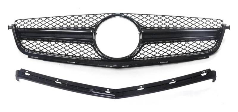 Frontkühlergrills Für Mercedes Für B&ENZ W204 C63 Für AMG 2012-2014 Rahmen Abdeckung Trim Auto Oberen Stoßstange Haube Mesh Front Niere Grille von APTKCMCNVG
