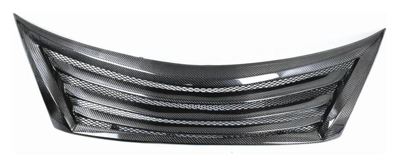 Frontkühlergrills Für Teana Für Altima 2013-2015 Vorne Racing Grills Auto Oberen Stoßfänger Intake Hood Mesh Vorne Niere Grille(RHD Gray) von APTKCMCNVG