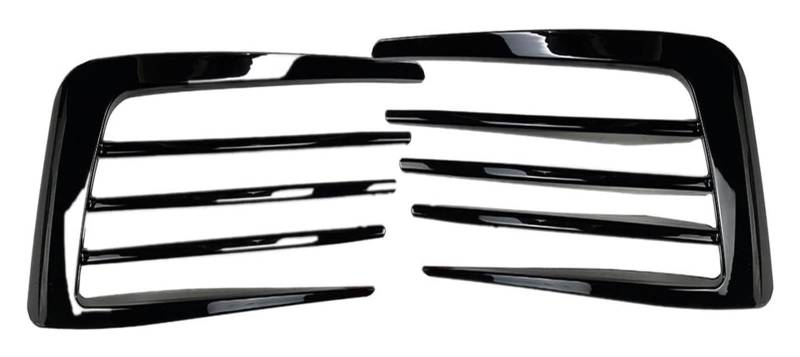 Frontkühlergrills Für VW Für G&olf 7 GTI 2013-2016 Frontschürze Seite Air Vent Trim Auto Intake Rahmen Grille Splitter Spoiler Canard Diffusor(2PCS-B) von APTKCMCNVG