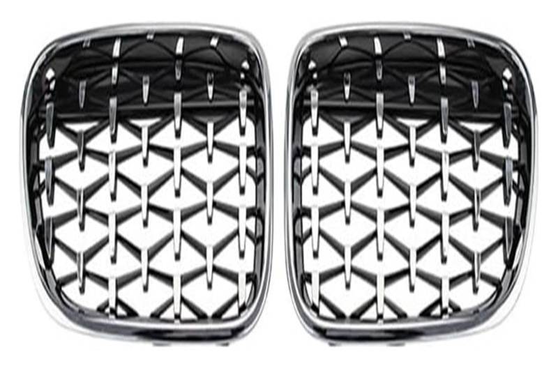 Frontkühlergrills Für X3 Für F25 2011 2012 2013 Frontstoßstangengrill Frontkühlergrill Auto Fronthaube Grillgitter(Silber) von APTKCMCNVG