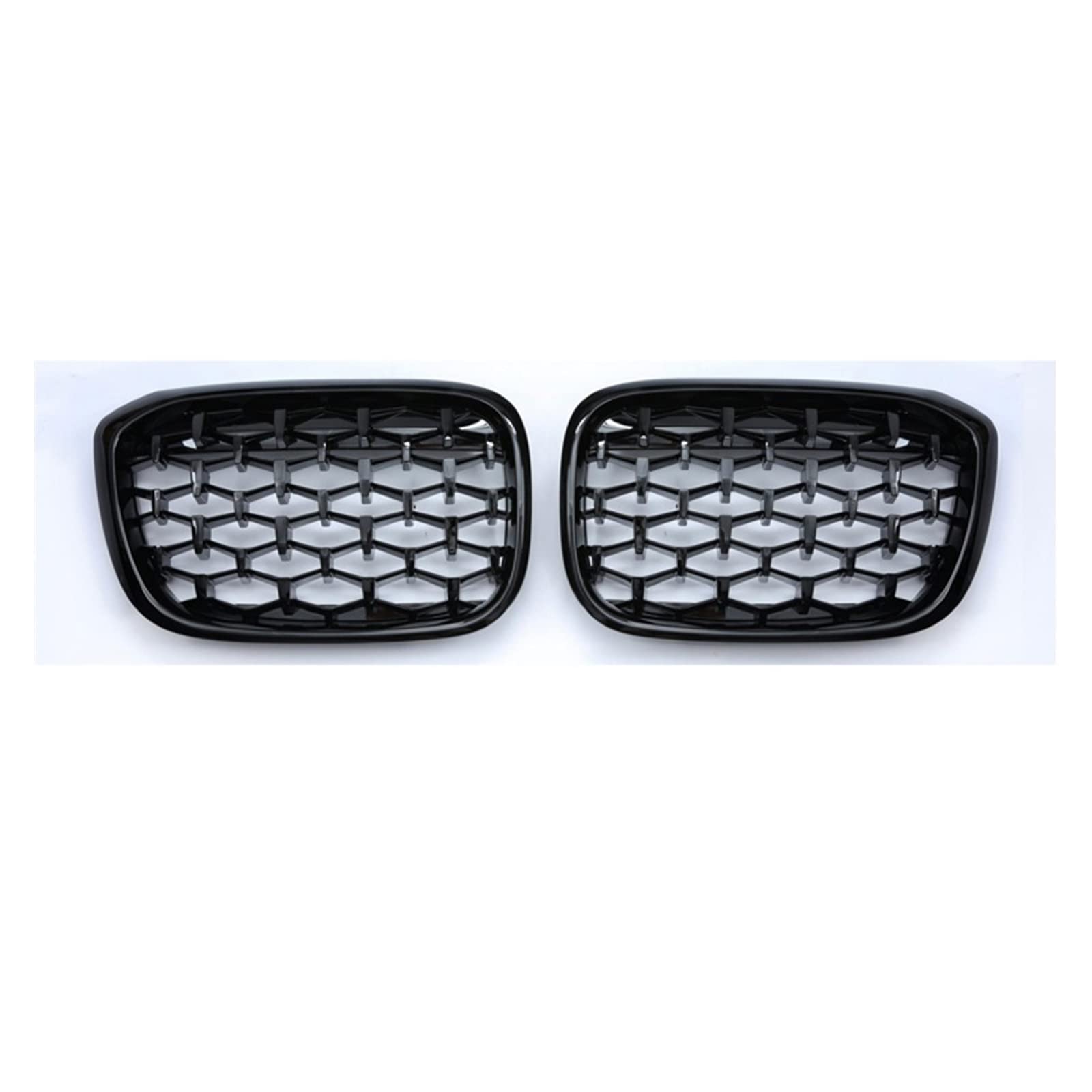 Frontkühlergrills Für X3 Für G01 Für G08 Für X4 Für G02 2018-2020 Auto-Frontstoßstangen-Grillblende Renngitter Diamant-Nierengitter(Gloss Black) von APTKCMCNVG