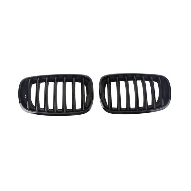Frontkühlergrills Für X5 E70 X6 E71 2007-2014 Auto-Frontstoßstangengitter Front Mesh Grille1pair Glänzend Schwarz von APTKCMCNVG