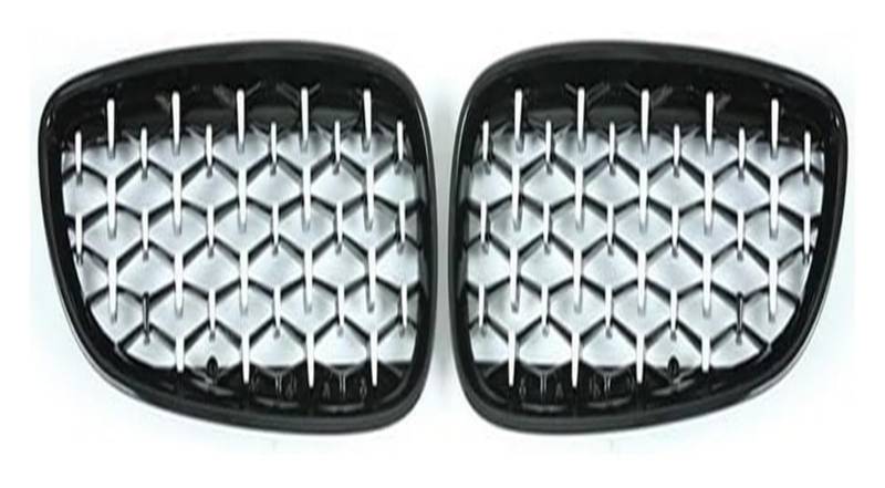Frontkühlergrills Für Z4 Für E89 2009-2016 Frontstoßstangengrill Frontkühlergrills Autosignallamelle Frontstoßstangenkühlerhaubengrill(C Black and Silver) von APTKCMCNVG