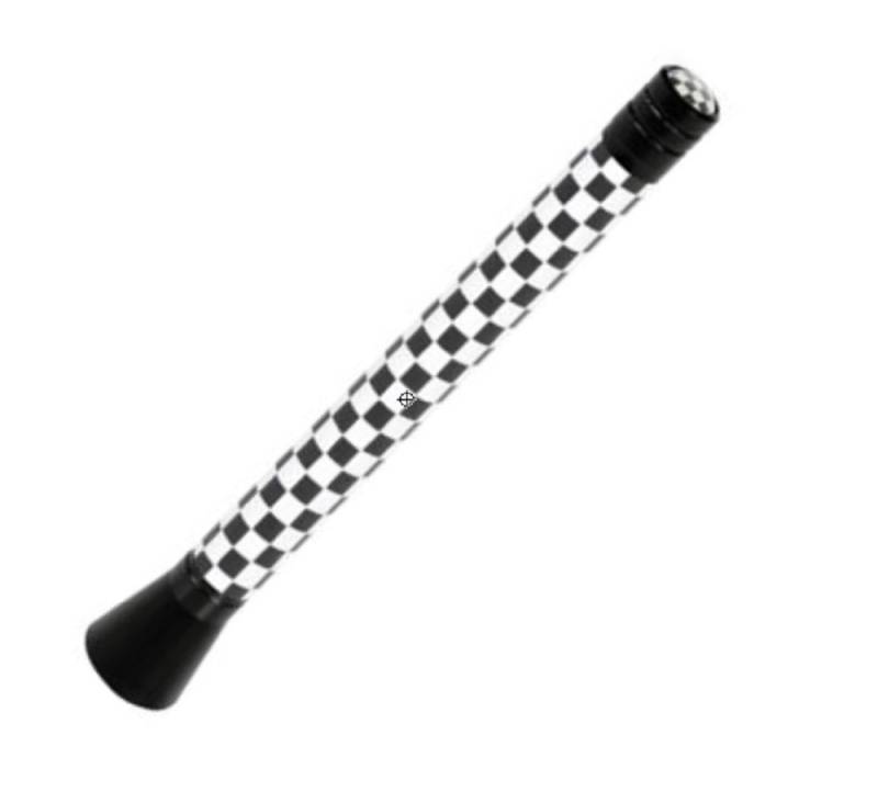 AR-Performance Design Antenne Karo Design schwarz/weiß von AR-Performance