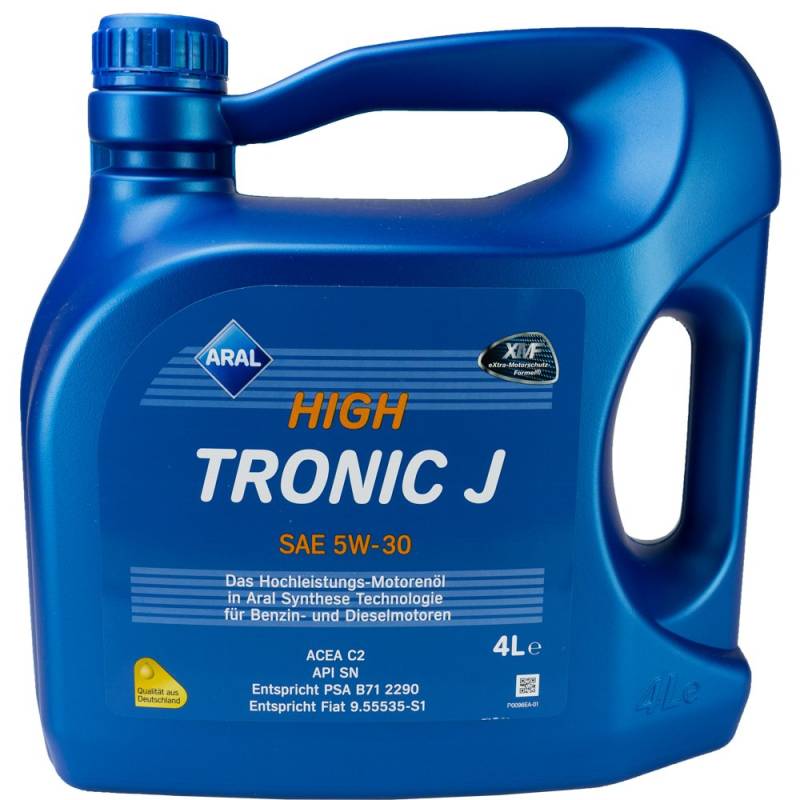ARAL 1555F7 HighTronic J 5W-30 Motorenöl 4 L von GTTCCG