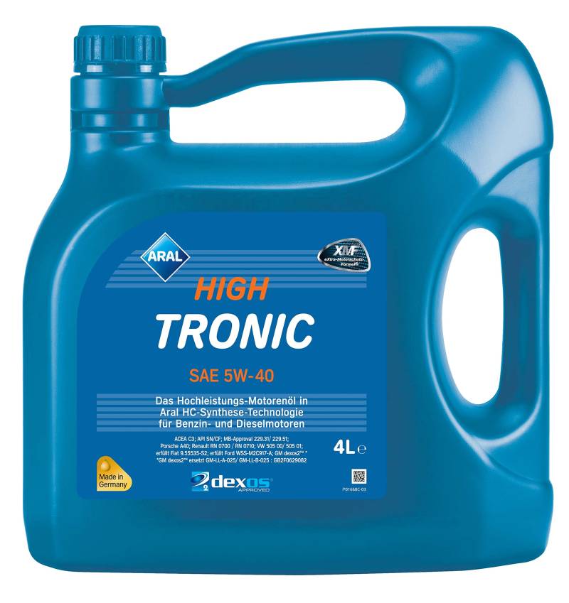 Aral HighTronic 5W-40, 4 Liter von ARAL