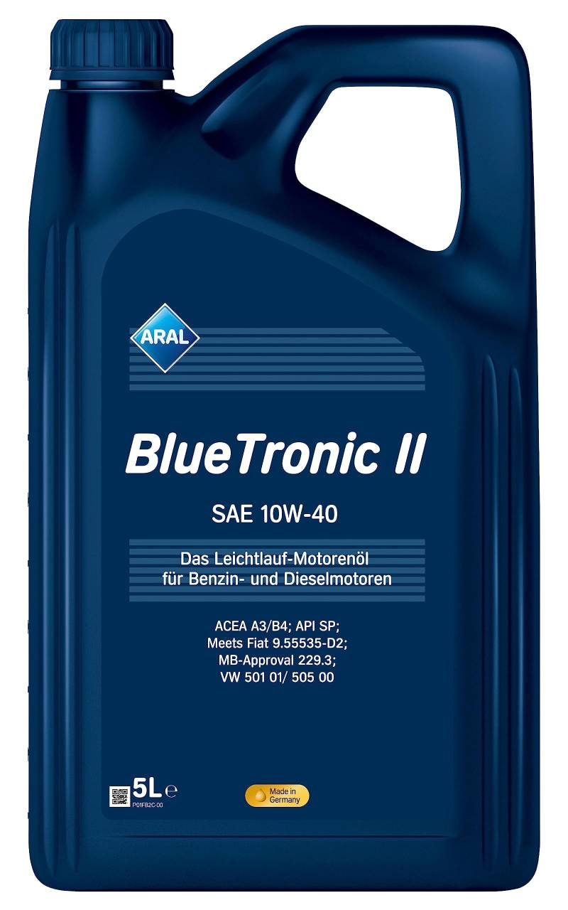 Aral BlueTronic II 10W-40 Motoröl, 5L von ARAL