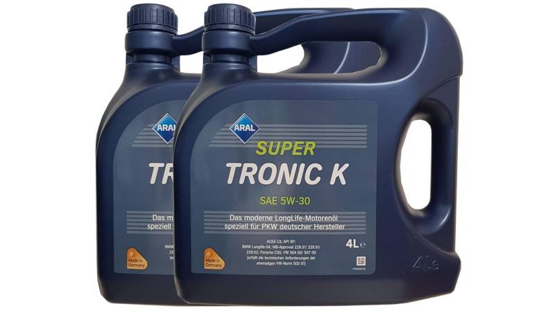 Aral SuperTronic K 5W-30 8 Liter (2x4 Liter) von ARAL