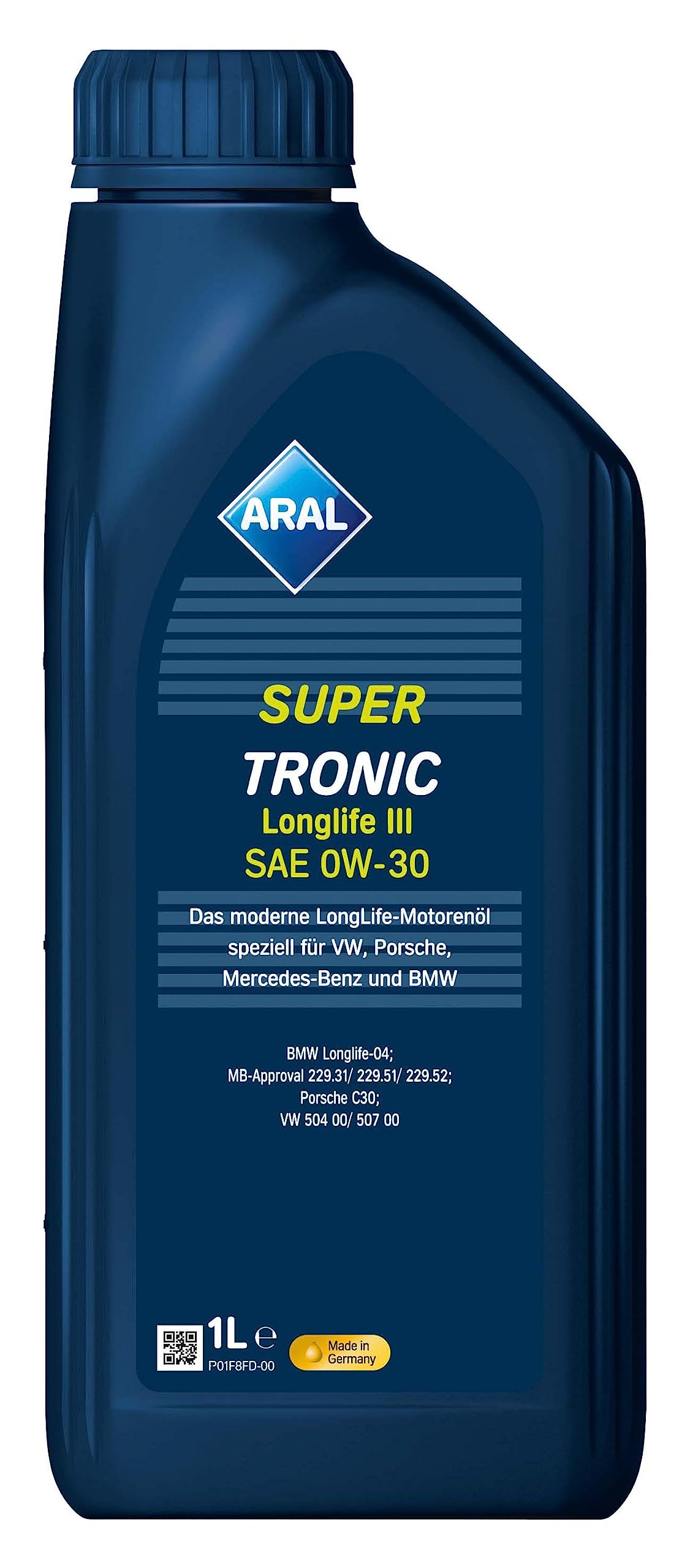 Aral SuperTronic Longlife III 0W-30 Motoröl, 1L Aral SuperTronic Longlife III 0W-30 Motoröl, 1L von ARAL