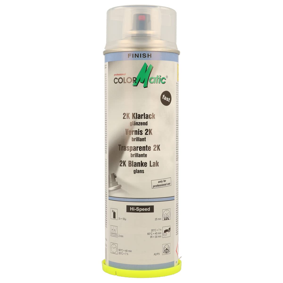 ColorMatic 190469 2K Hi-Speed Klarlack hochglänzend 500 ml ColorMatic 190469 2K Hi-Speed Klarlack hochglänzend 500 ml von COLORMATIC