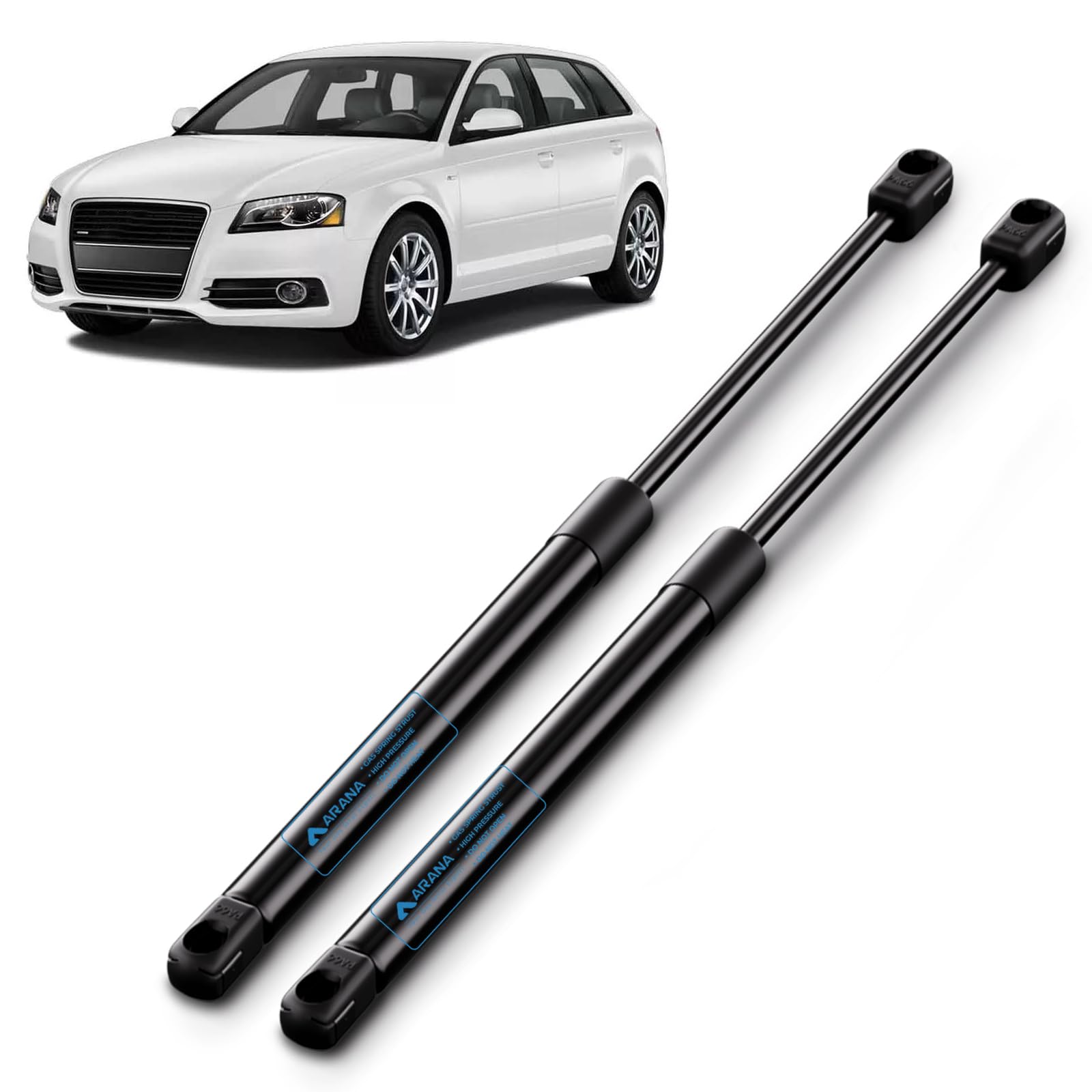 ARANA 2x Gasfeder für die Heckklappe Audi A3 2004-2013 Hebebühnen Heckklappe Hydraulikzylinder Stoßdämpfer 023713 4B023713 ARANA 2x Gasfeder für die Heckklappe Audi A3 2004-2013 Hebebühnen Heckklappe Hydraulikzylinder Stoßdämpfer 023713 4B023713 von ARANA