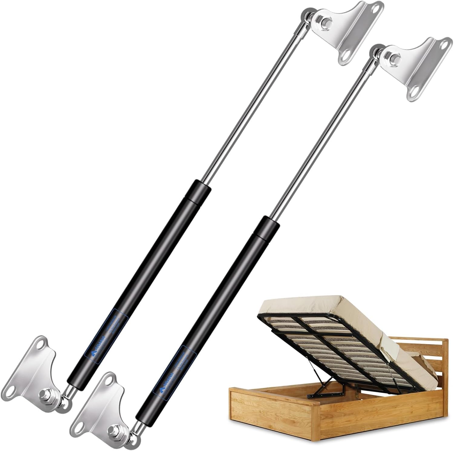 ARANA 762MM 667N 68KG Gasdruckfedern, 76cm Gasdruckdämpfer Gasfeder Hydraulisch Halterung für Schrank Tür Dachbodenklappe Wohnwagen Möbelklappen und Kreative DIY Anwendungen, 2 Stück ARANA 762MM 667N 68KG Gasdruckfedern, 76cm Gasdruckdämpfer Gasfeder Hydraulisch Halterung für Schrank Tür Dachbodenklappe Wohnwagen Möbelklappen und Kreative DIY Anwendungen, 2 Stück von ARANA