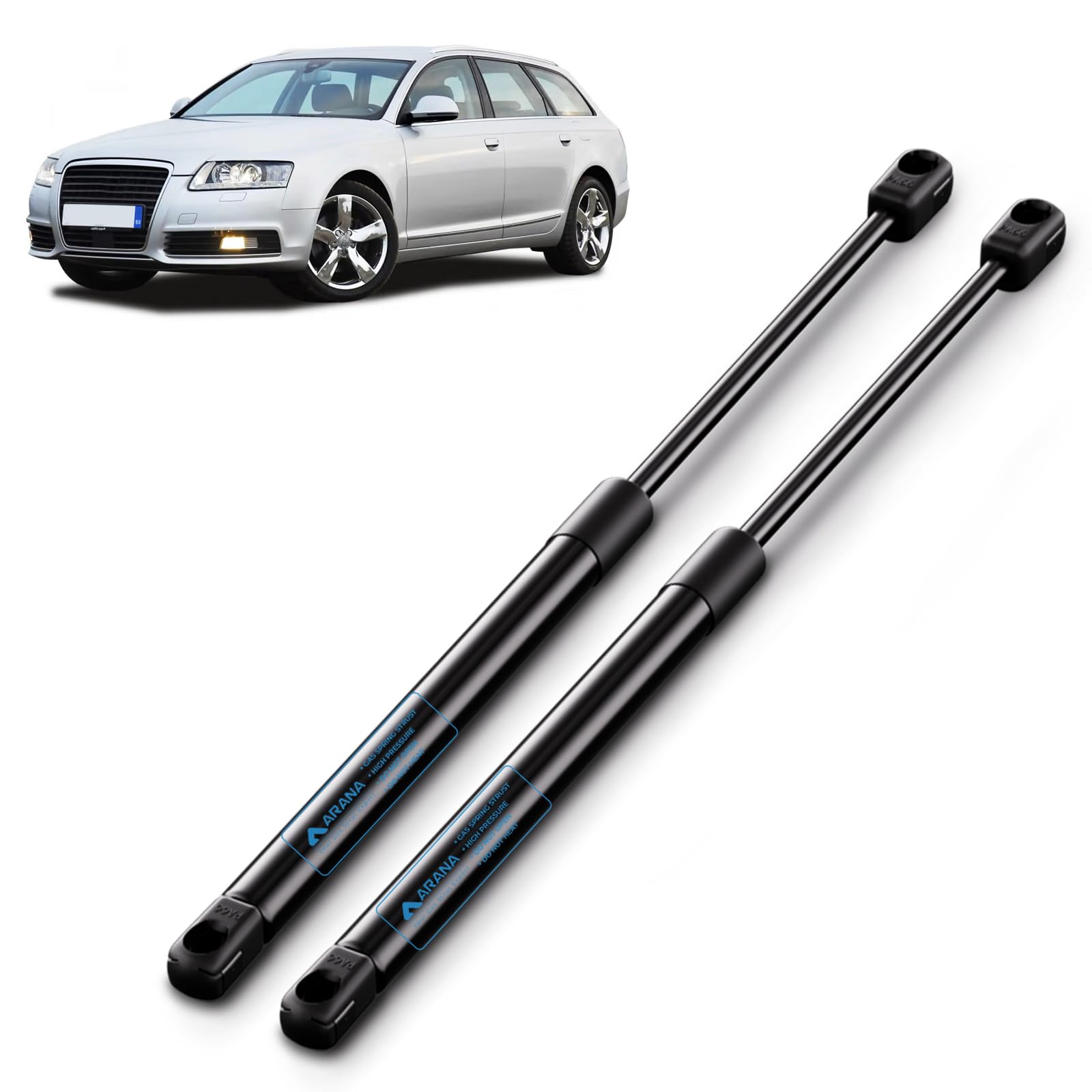 Arana Gasdruckfeder Heckklappendämpfer Kofferraum Kompatibel mit 4FH 4F5 C6 AUDI A6 AVANT + ALLROAD 2005-2011 Kombi Gasdruckdämpfer Gasfeder Ersatzteil, 2 Stück von ARANA