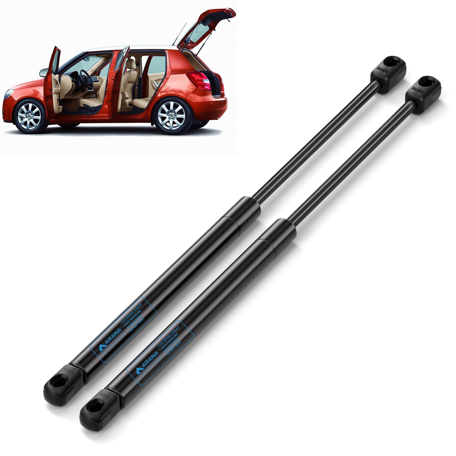 Arana Gasdruckfeder Heckklappendämpfer Kofferraum Kompatibel mit 1999-2008 SKODA FABIA I/Combi/Praktik Sportback Gasdruckdämpfer Gasfeder Ersatzteil, 2 Stück,6Y0827550A Arana Gasdruckfeder Heckklappendämpfer Kofferraum Kompatibel mit 1999-2008 SKODA FABIA I/Combi/Praktik Sportback Gasdruckdämpfer Gasfeder Ersatzteil, 2 Stück,6Y0827550A von ARANA