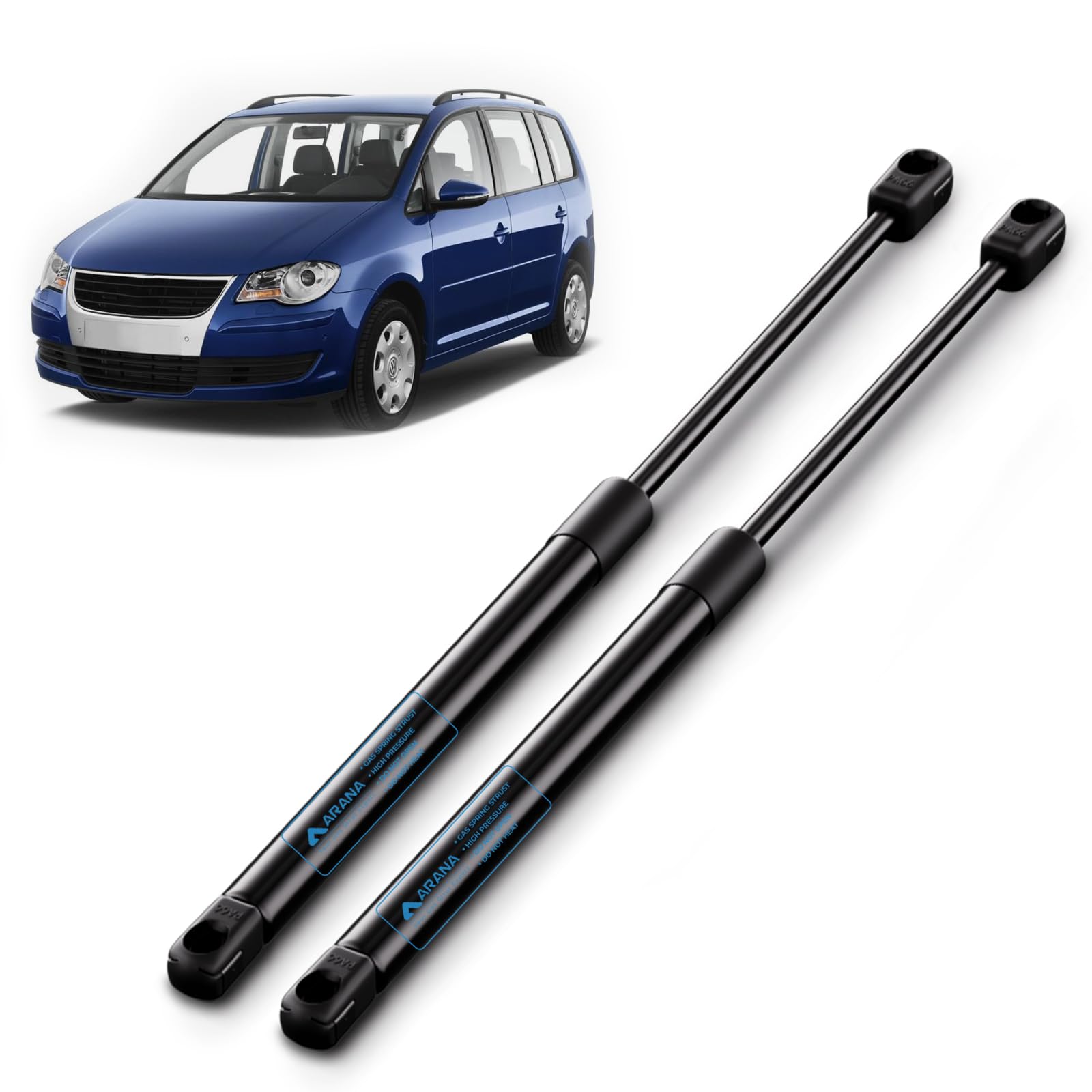 Arana Gasdruckfeder Heckklappendämpfer Kofferraum Kompatibel mit VW Touran 1T1 1T2 1T3 2003-2010 Gasdruckdämpfer Gasfeder Ersatzteil, 2 Stück #1T0827550A Arana Gasdruckfeder Heckklappendämpfer Kofferraum Kompatibel mit VW Touran 1T1 1T2 1T3 2003-2010 Gasdruckdämpfer Gasfeder Ersatzteil, 2 Stück #1T0827550A von ARANA