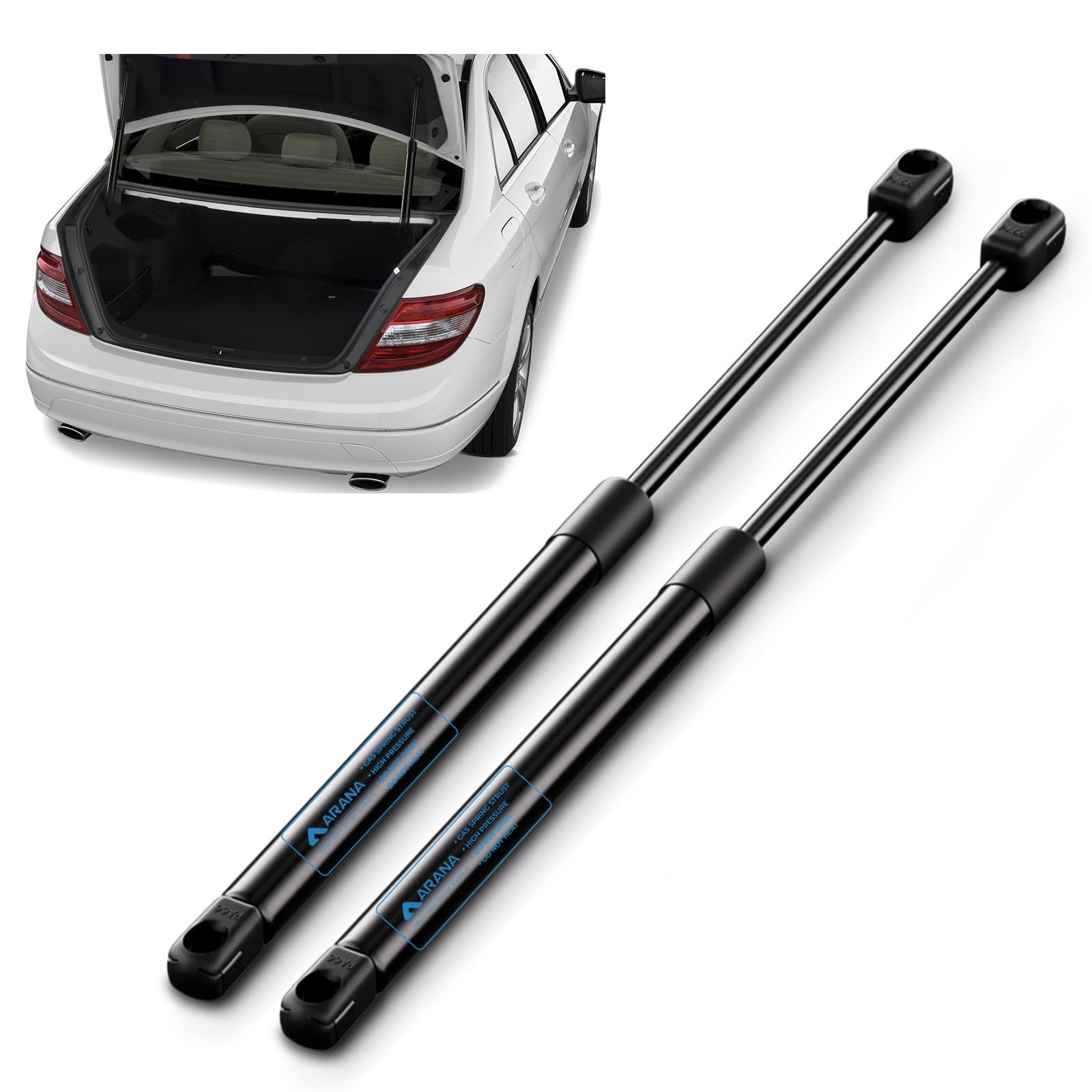 Arana Gasdruckfeder Heckklappendämpfer Kofferraum mit MERCEDES-BENZ C-Klasse T-Model S203 180 200 220 230 240 270 280 320 350 32 55 und CITROEN C5 I (DC_) 1997-2007 Gasfeder Ersatzteil, 2 Stück von ARANA