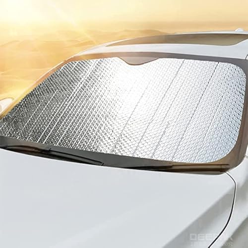 Sonnenschutz für das Auto, vorne, faltbar, Sonnenschutz, für Frontscheibe, faltbar, 130 x 70 cm von ARBUTUS