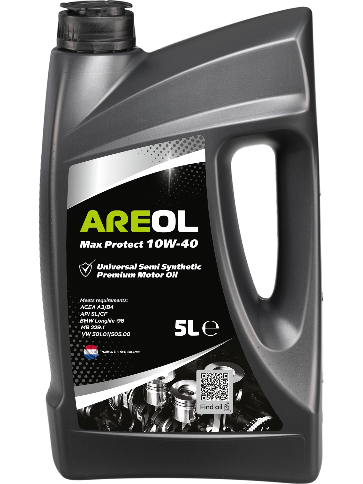 AREOL Max Protect 10W-40 Motoröl, 5 Liter AREOL Max Protect 10W-40 Motoröl, 5 Liter von AREOL