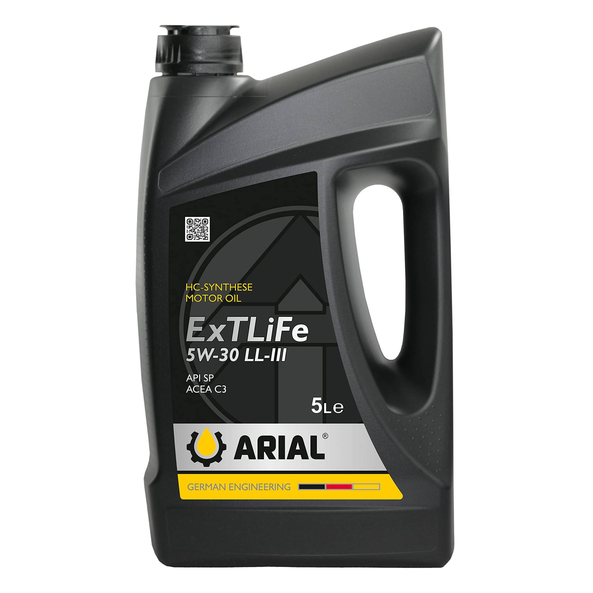 Arial ExTLiFe 5w30 LL Longlife III ACEA C2 C3 API SP 5 Liter Arial ExTLiFe 5w30 LL Longlife III ACEA C2 C3 API SP 5 Liter von ARIAL