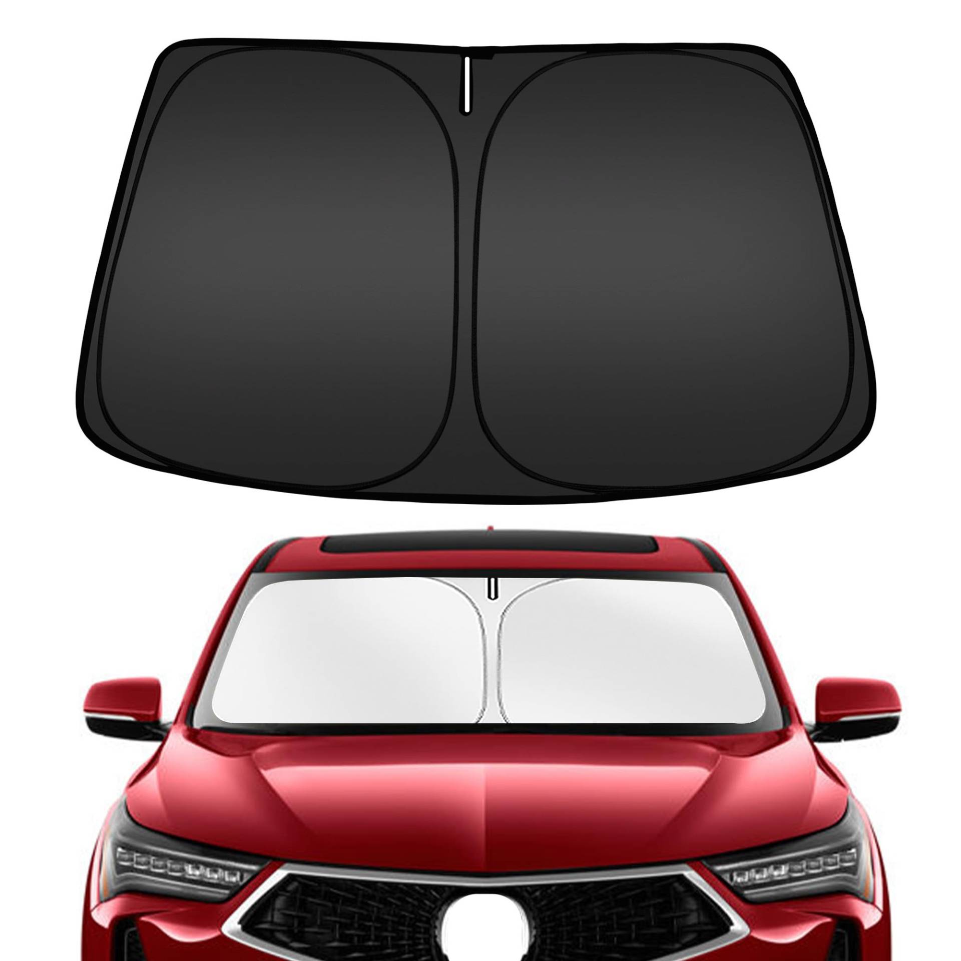 ARISMOTOR Windschutzscheiben-Sonnenschutz für Acura RDX 2019–2025, passgenau, faltbar, Frontscheibe, Sonnenblende, blockiert UV-Strahlen, hält Ihr Auto kühler ARISMOTOR Windschutzscheiben-Sonnenschutz für Acura RDX 2019–2025, passgenau, faltbar, Frontscheibe, Sonnenblende, blockiert UV-Strahlen, hält Ihr Auto kühler von ARISMOTOR