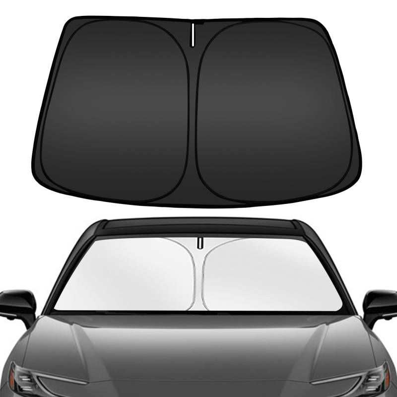 ARISMOTOR Windschutzscheiben-Sonnenschutz für Toyota Camry 2025, passgenau, faltbar, für Frontscheibe, Sonnenblende, blockiert UV-Strahlen, hält Ihr Auto kühler von ARISMOTOR