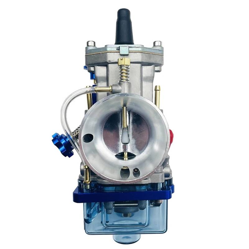 ARLEO Modifikation der transparenten blauen Bodenabdeckung for den 2t 4t-Takt-Motorradvergaser P/w/k24 26 28 30 32 34 mm(Pwk 34) von ARLEO