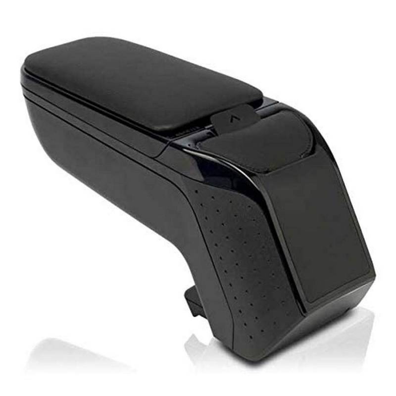 rati ARMSTER 2 Apoyabrazos Específico Negro para FIAT Punto Evo (2005-), Con compartimento de Almacenaje y Abatible von rati