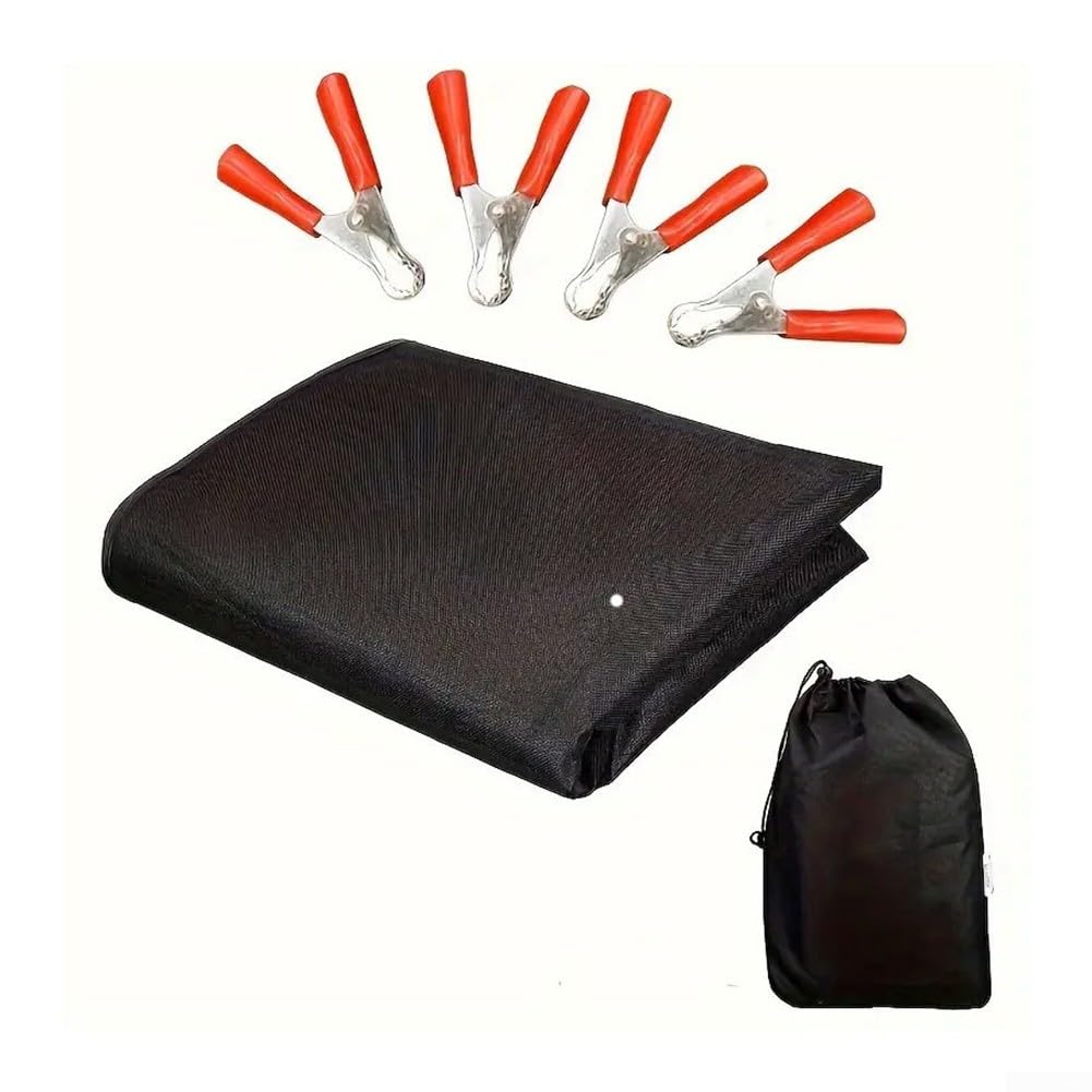 Effektive Temperaturkontrolle mit Wohnmobil-Hecktür-Sonnenschutz mit wasserdichtem Oxford-Stoff (176 x 114 cm) von ARMYJY