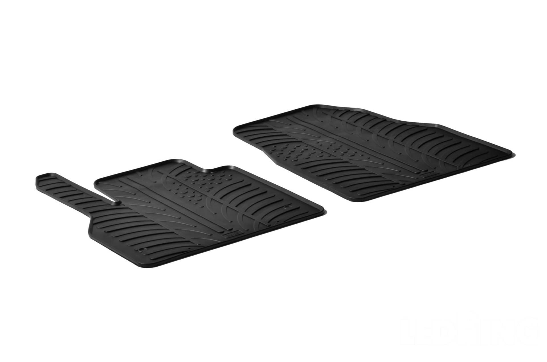 AROBA GL0045N Design Gummi Fußmatten kompatibel mit Nissan NV250 BJ. 02.2019-06.2022 erhöhter Rand 2 TLG Farbe Schwarz Gummimatten Automatten passgenau AROBA GL0045N Design Gummi Fußmatten kompatibel mit Nissan NV250 BJ. 02.2019-06.2022 erhöhter Rand 2 TLG Farbe Schwarz Gummimatten Automatten passgenau von AROBA